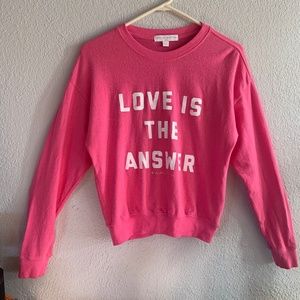 💓Women’s pink long sleeve sweater